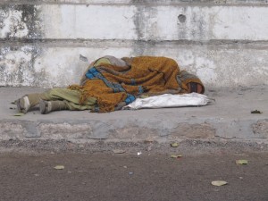 Homeless in India