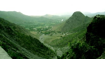 Hindu Cush Mountains on the road to the Swat Valley: Photo taken by G. Simon Harak