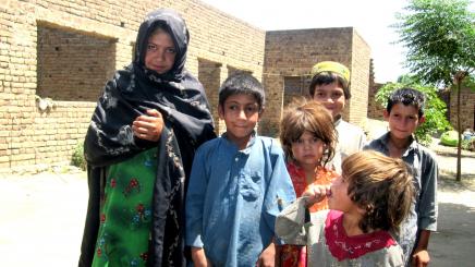 Refugee Family Living in Shah Mansoor