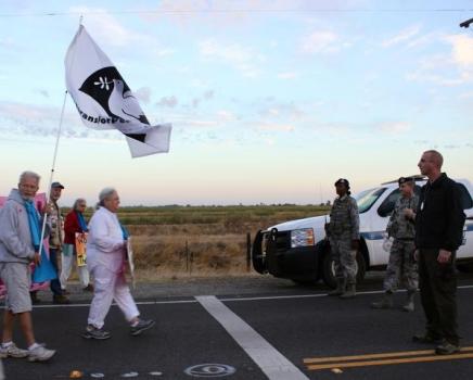 Crossing the line at Beale AFB