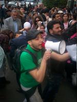 Protest at the Egyptian Journalism Syndicate